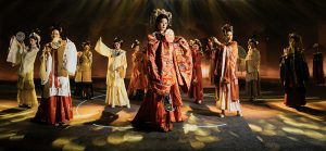 古风秀场演员妆造完成效果，尚野学校作品