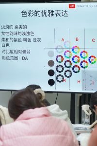 尚野化妆学校 个人形象提升课 柔和浅淡女性优雅色彩分析