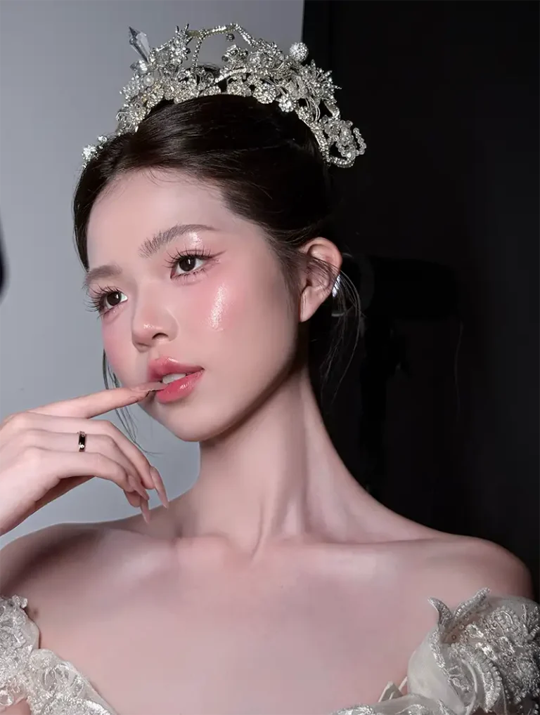 主纱仪式造型水光肌新娘妆