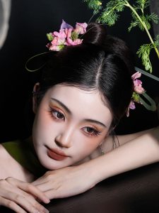 宁波高级化妆师班课程封面，尚野时尚美妆新娘造型古风全科培训